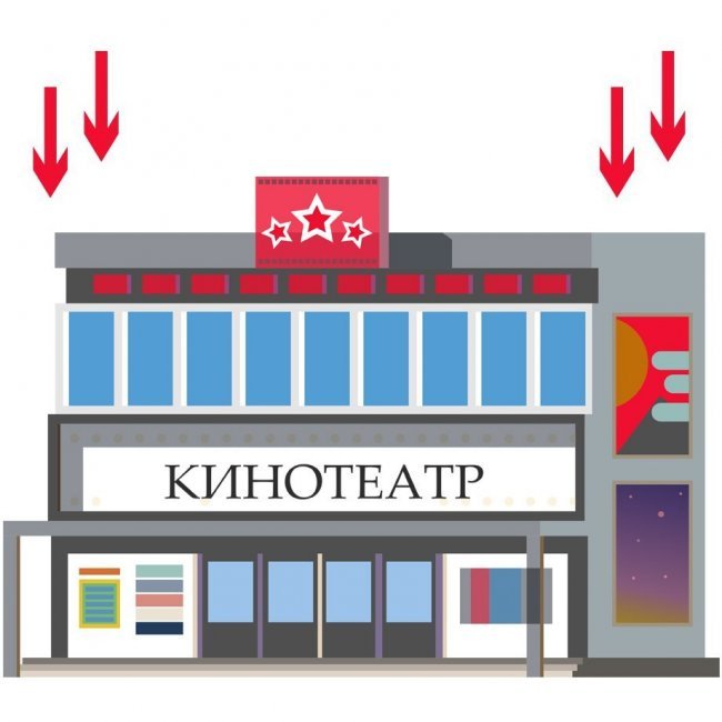 Приточная вентиляция кинотеатра Приточная вентиляция кинотеатра