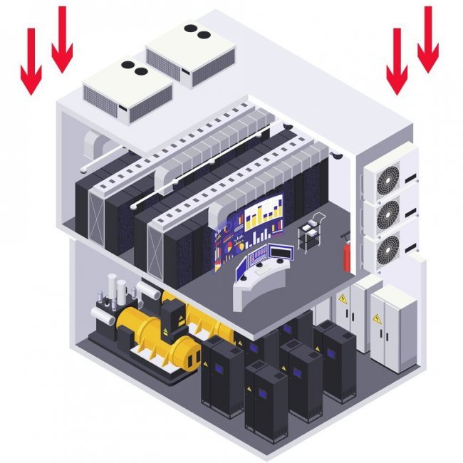 Приточная вентиляция серверной Приточная вентиляция серверной
