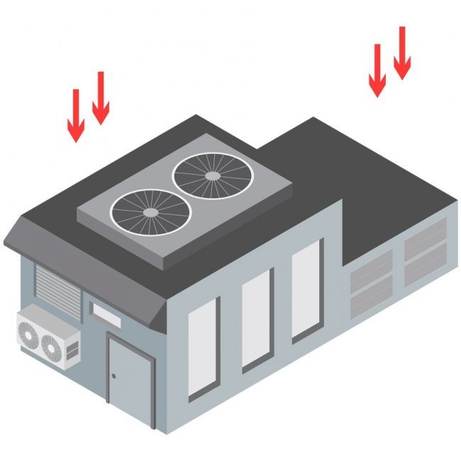 Приточная вентиляция горячего цеха Приточная вентиляция горячего цеха